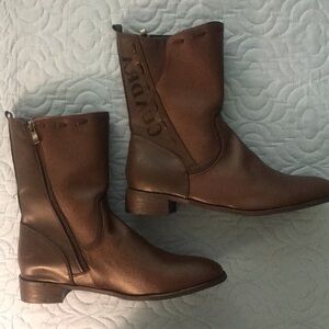 New Cuadra Inspired Brown Side Zip Men’s Boots Spelled Out Size 14 US (46 Euro)